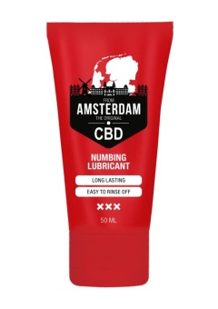 Пролонгирующий лубрикант Numbing CBD from Amsterdam - 50 мл.