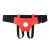 Красно-черные кожаные трусики для насадок Красно-черные кожаные трусики для насадок