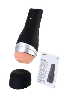 Мастурбатор Satisfyer Men Classic Silver чёрно-серебристый