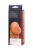 Телесная закрытая насадка с венками Cock Sleeve 006 Size L - 17,6 см
