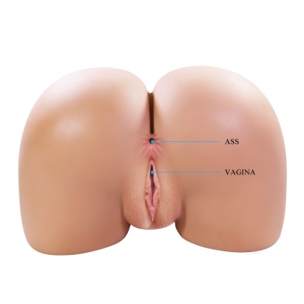 Телесный мастурбатор Julia с 2 любовными тоннелями