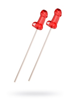 Набор из 2 мини-леденцов в форме члена со вкусом виски