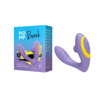 Вибратор с вакуумной стимуляцией Romp Reverb сиреневый