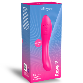 Вибратор для зоны G We-Vibe Rave 2 фуксия