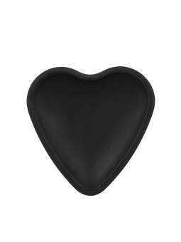 Черный нереалистичный дилдо Emotional Plus на присоске - 13 см.