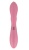 Розовый вибратор-кролик Indeep Juna - 21,5 см. Розовый вибратор-кролик Indeep Juna - 21,5 см.