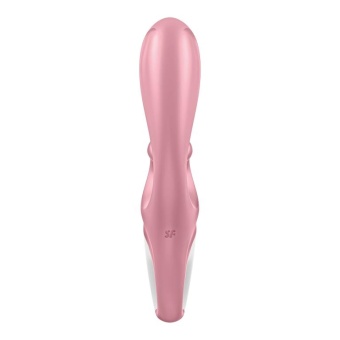 Вибратор с клиторальным стимулятором Satisfyer Hug Me 21,2 см розовый