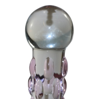 Стеклянный фаллоимитатор Pipedream Icicles №7- 17,8 см