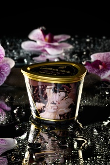 Массажное аромамасло в виде свечи Shunga Excitation Chocolate Шоколад - 170 мл