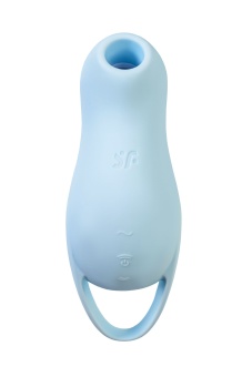 Вакуумый вибростимулятор клитора Satisfyer Pocket Pro 1 голубой