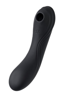 Вакуумный вибростимулятор Satisfyer Curvy Trinity 4 чёрный
