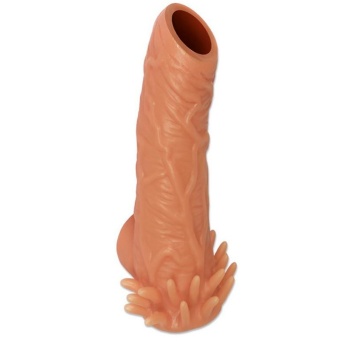 Насадка с открытой головкой и усиками Kokos Nude Sleeve NS005-L