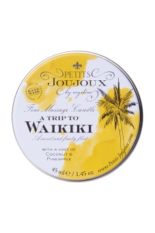 Массажная свеча Mystim Petits Joujoux Waikiki Beach Пина колада 43 гр