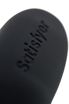 Вибратор для пар с управлением от приложения Satisfyer Double Joy черный