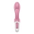 Расширяющийся вибратор с клиторальным стимулятором Satisfyer Air Pump Bunny 2 розовый Расширяющийся вибратор с клиторальным стимулятором Satisfyer Air Pump Bunny 2 розовый