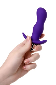 Анальная вибропробка A-Toys Vibro Anal Plug S фиолетовая