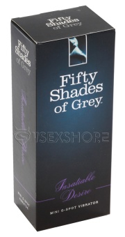 Мини-вибратор для G-точки '50 оттенков серого' Insatiable Desire G-Spot Vibrator