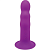Вибратор с присоской Hitsens 3 Vibe фиолетовый 16 см