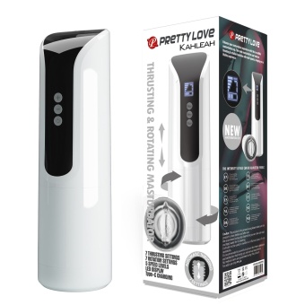 Мастурбатор с вибрацией и ротацией Kahleah