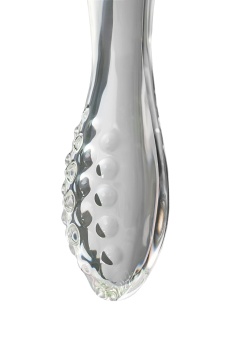 Двухсторонний стеклянный фаллоимитатор Satisfyer Dazzling Crystal 1 прозрачный