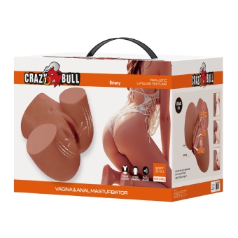 Мастурбатор Briony с 2 любовными каналами