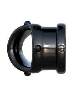 Эрекционное кольцо Rock Hard Cock Pipe чёрное