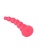 Розовый гелевый анальный стимулятор - 20 см.