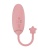 Нежно-розовое виброяйцо с управлением через приложение Diana