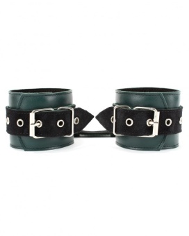 Изумрудные оковы на ноги Ladys Arsenal на карабинах