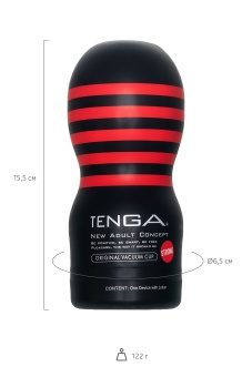 Мастурбатор Tenga Original Vacuum Cup Hard черный