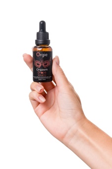 Возбуждающее масло для клитора Orgie Orgasm Drops Kissable 30 мл