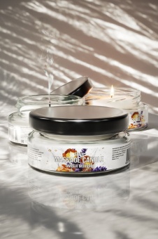 Массажная свеча «Янтарный мусс» - 50 мл.