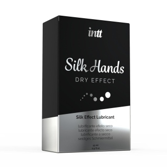 Лубрикант на силиконовой основе для массажа Intt Silk Hands- 15 мл