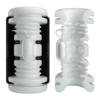 Черный автоматический вибромастурбатор Dj Girl