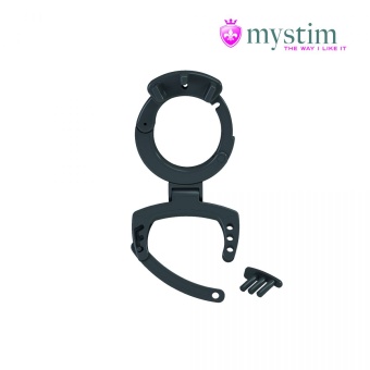 Пояс верности с кольцом для мошонки Mystim Pubic Enemy No 3