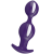 Анальные шарики Fun Factory B Balls фиолетовые Анальные шарики Fun Factory B Balls фиолетовые
