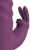 Фиолетовый вибратор-кролик 2 Function Rabbit Vibrator - 23,7 см.