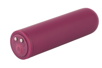 Сливовая вибропуля Java - 7,8 см.