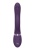 Фиолетовый вибромассажер-кролик Aimi - 22,3 см.