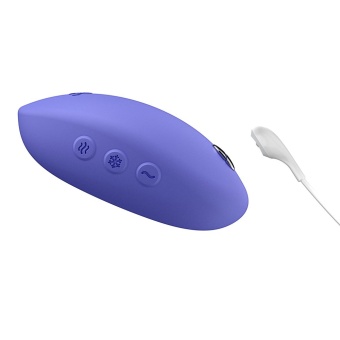 Вибратор для клитора We-Vibe Temp с функциями нагрева и охлаждения голубой