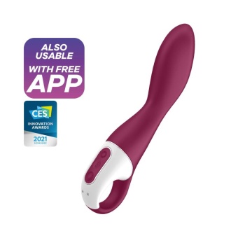 Вибратор Satisfyer Heated Thrill с нагревом для стимуляции точки G