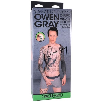 Фаллоимитатор слепок Signature Cocks Owen Gray Ultraskyn телесный