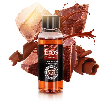 Масло массажное Eros tasty с ароматом шоколада - 50 мл