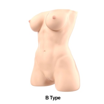 Телесный мастурбатор-торс Jessica B