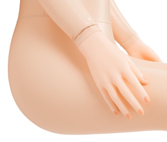 Кукла надувная с вибрацией и 2 любовными отверстиями Hot Lucy Lifesize Love Doll