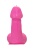 Розовая свеча в форме пениса - 47 гр.