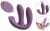 Фиолетовый тройной вибратор MIREVA RC Triple Hands-Free Vibrator Фиолетовый тройной вибратор MIREVA RC Triple Hands-Free Vibrator