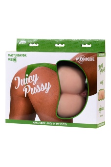 Мастурбатор вагина и анус Toyfa Juicy Pussy с вибрацией