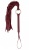 Бордовый хлыст Flogger - 70 см.
