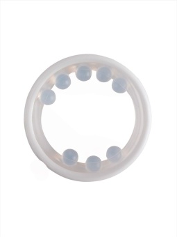 Эрекционное кольцо со стимулирующими шариками сверху и снизу